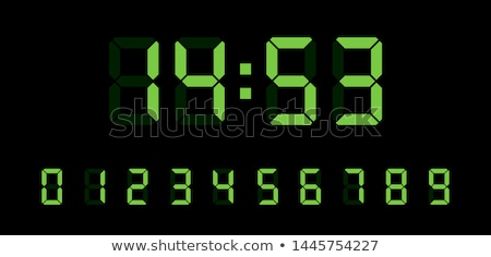 Stock fotó: Digital Clock