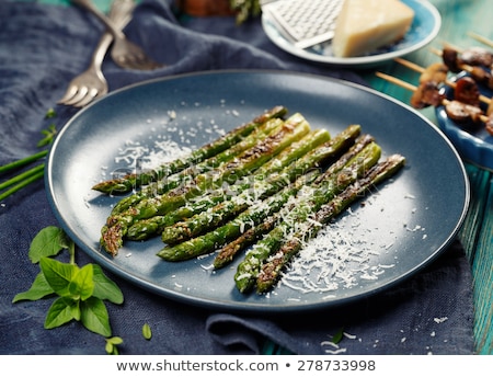 Stock fotó: Asparagus And Parmesan