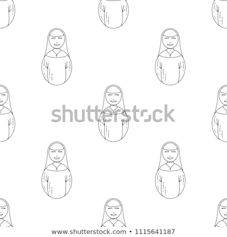 Stock fotó: Bodyguard Seamless Pattern Of Men In Glasses Secret Agents Se