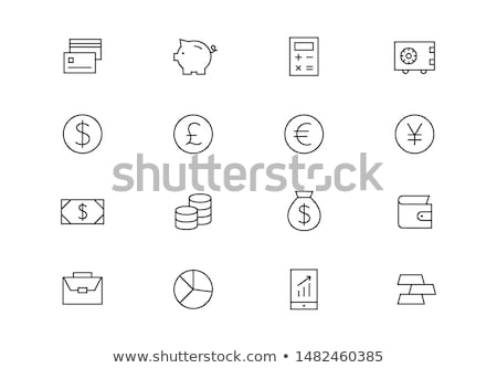 Stock photo: Piggy Bank With Pound Banknotes