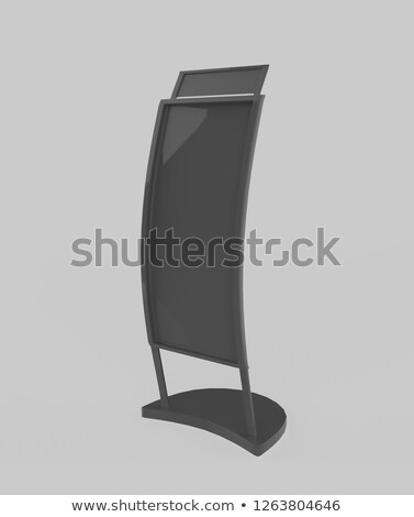 Foto stock: Blank Vertical Billboards For An Advertising And Marketing Campa