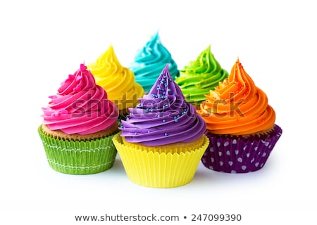 Stok fotoğraf: Selection Of Cupcakes