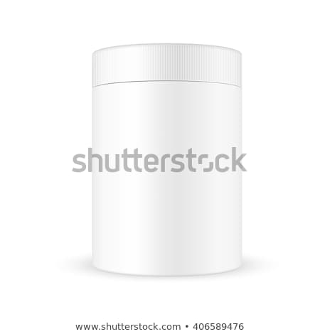 Stock photo: Plastic Tubs And Bins