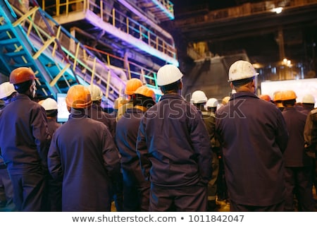 Сток-фото: Worker On Strike