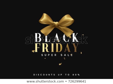 Stock photo: Best Sale And Deal Of Shops Black Friday Offer