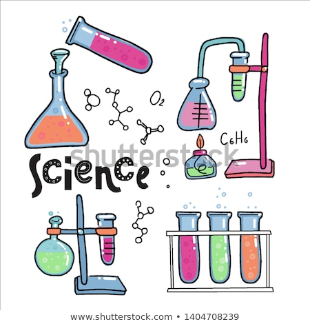 Сток-фото: Kids Studying Chemistry At School Laboratory
