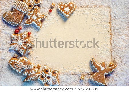 [[stock_photo]]: Snowflakes Merry Christmas Card 1