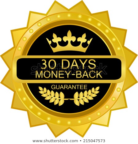 Stock photo: 1 Month Deal Gold Vector Icon Button