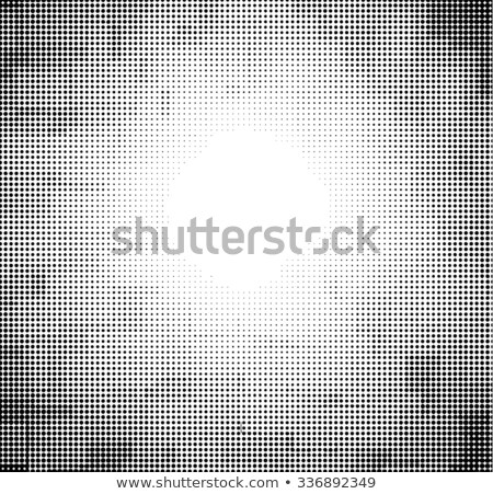 [[stock_photo]]: Halftone Abstract Sky With Might In Black And White