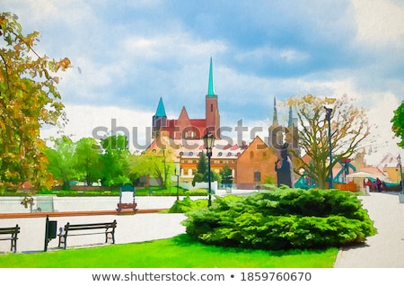 Stock fotó: Wroclaw Cathedral And Collegiate Church