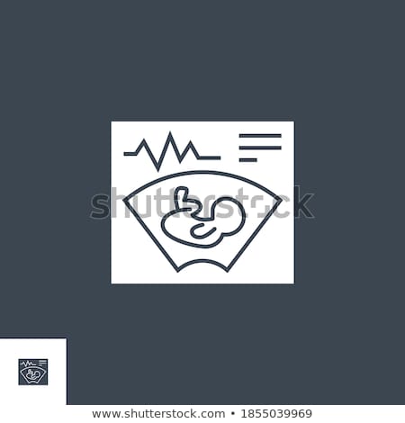 Stock photo: Pregnancy Related Vector Glyph Icon