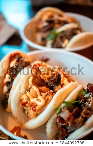 Stok fotoğraf: Buns With Different Fillings