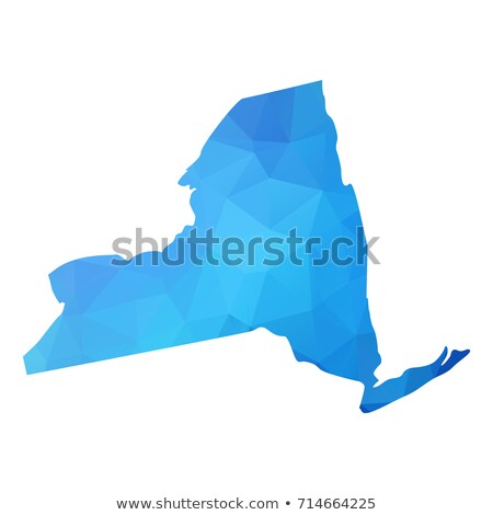 Stock fotó: 3d World Map Illustration - New York Usa