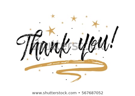 Foto stock: Handwritten Thank You