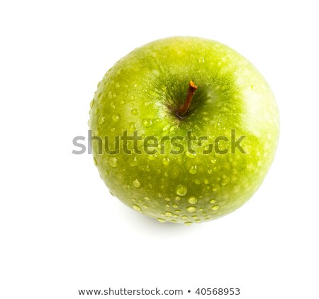 Foto stock: Washed Yellow Apple