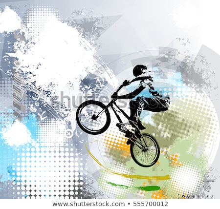 Zdjęcia stock: Freestyle Sports Activity Vector Illustration