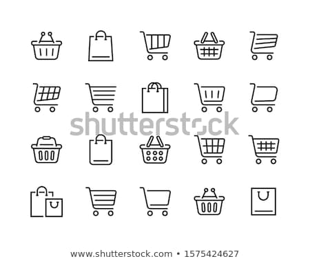 [[stock_photo]]: Buttons With Shopping Bags