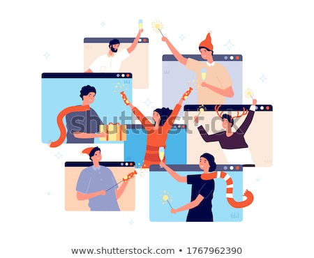 Stock photo: Holiday Togetherness