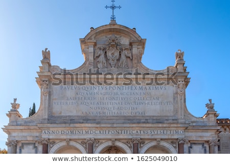 Zdjęcia stock: Fontana Dellacqua Paola Is A Monumental Fountain Located On The