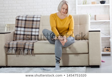 Zdjęcia stock: Woman With Sore Feet