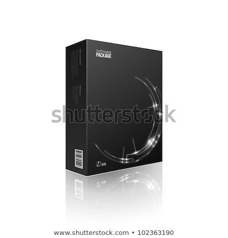 Stockfoto: Modern Software Box