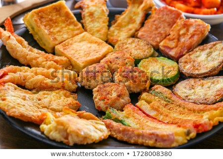 Stock photo: Chicken Skewer With Roasted Potato