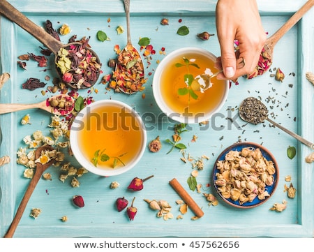 Zdjęcia stock: Honey And Herbal Tea