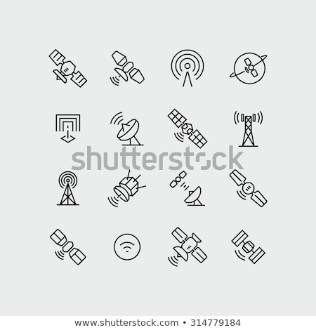 Stockfoto: A Set Of Satellite