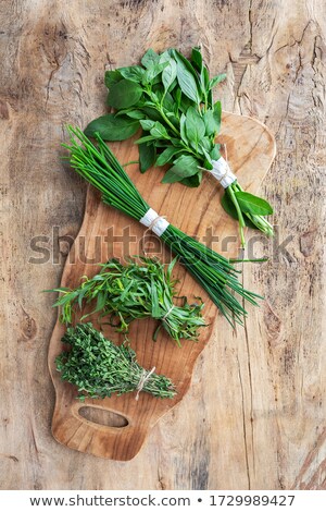 Stockfoto: Parsley And Chives