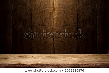 Stockfoto: Wine Corks On Wooden Background