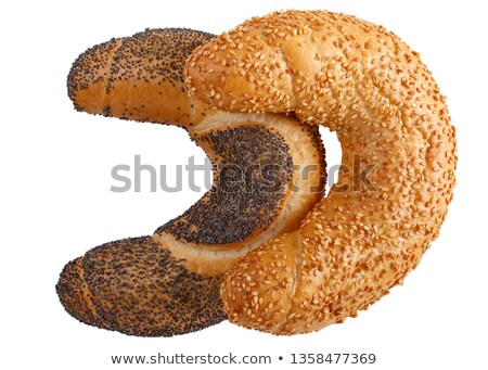 Stockfoto: Croissant With Poppy Seeds