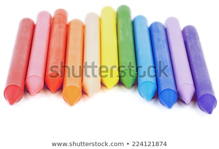 Stock fotó: Polymeric Crayons