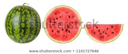 Stock foto: Piece Of Watermelon With Cut Slices