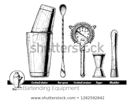 [[stock_photo]]: Illustration Of Bartender