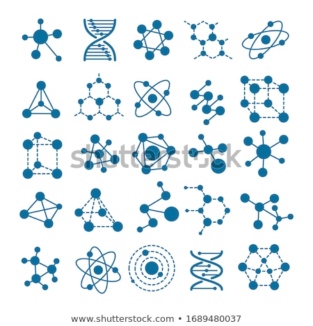 ストックフォト: Molecular Compound