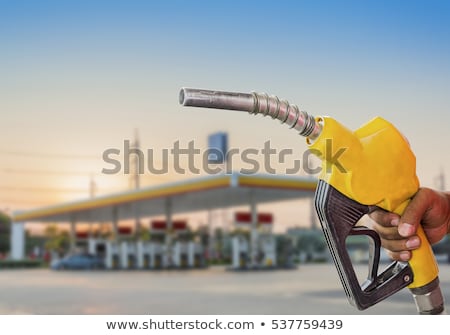Foto stock: Gasoline Station