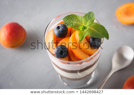 Stok fotoğraf: Chocolate Yogurt Parfait