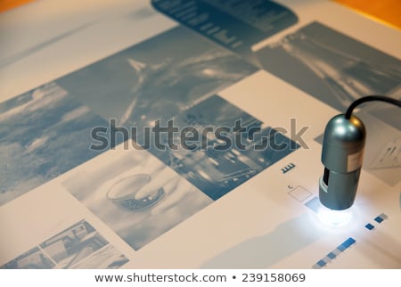 Stock photo: Printing On Plates In Workshop