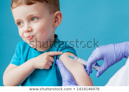 Сток-фото: Vaccination To Child