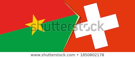 ストックフォト: Switzerland And Burkina Faso