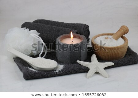 Stok fotoğraf: Sea Salt Bath With Additives