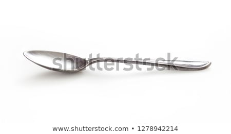 Stockfoto: Old Silver Spoons