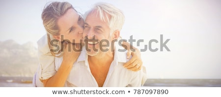 ストックフォト: Mature Couple At The Beach