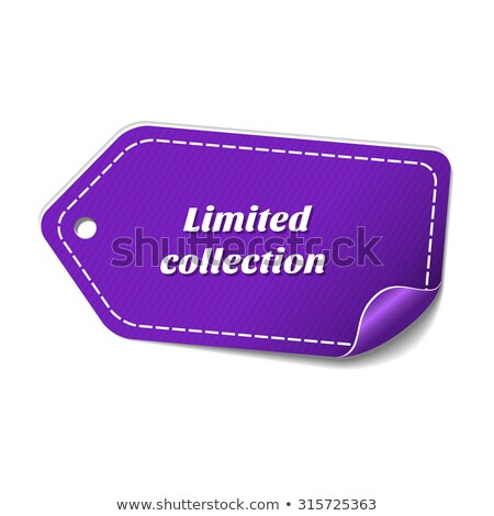 Stock photo: Limited Collection Violet Vector Icon Design