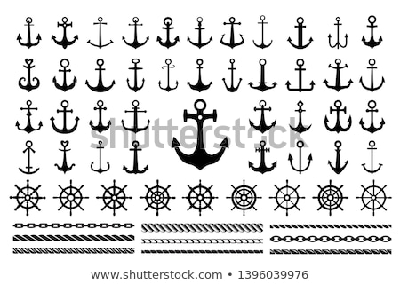 Stok fotoğraf: Black Anchor