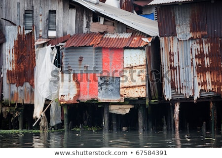 [[stock_photo]]: Shanty Houses In Saigon