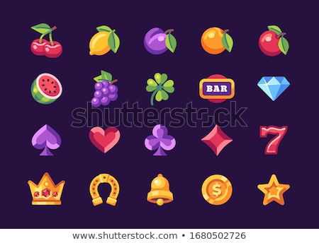 Zdjęcia stock: Betting And Gambling Collection Icons Set Vector