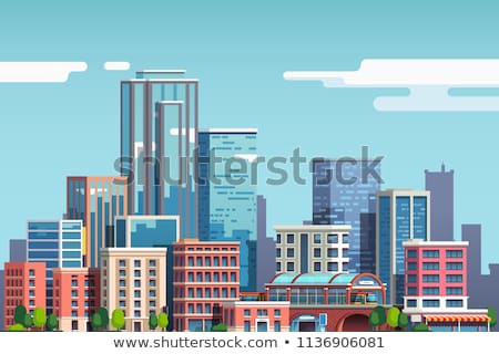 Stock fotó: Abstract Neighbourhood Background
