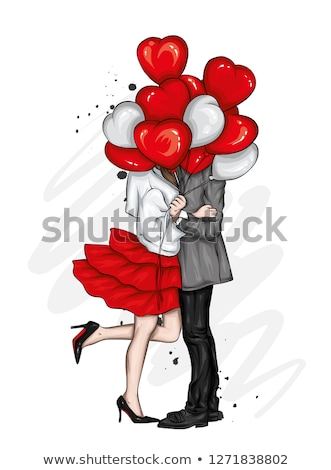 Stock photo: Recognition Of A Girl In Love