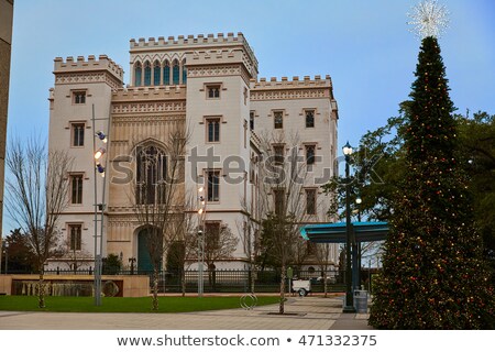 Сток-фото: Louisiana Old State Capitol Baton Rouge Us